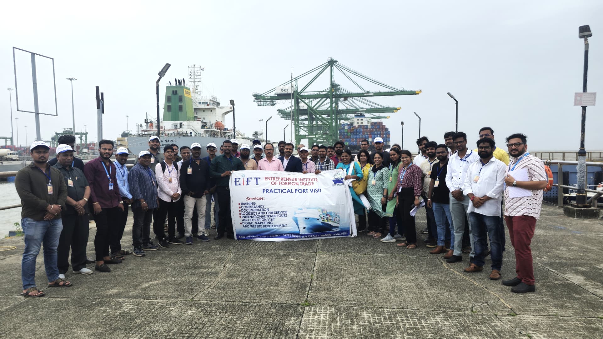 Practical port visit — EIFT batch